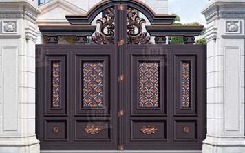豪華別墅庭院大門DM·22003