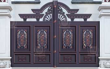 豪華別墅庭院大門DM·22005