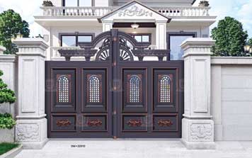 庭院別墅大門 - 豪華別墅庭院大門DM·22010