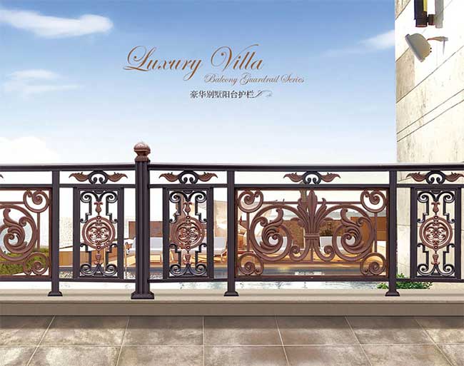 豪華別墅陽臺護欄-XYH-LY-6002