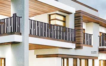 豪華別墅陽臺護(hù)欄HL·22002