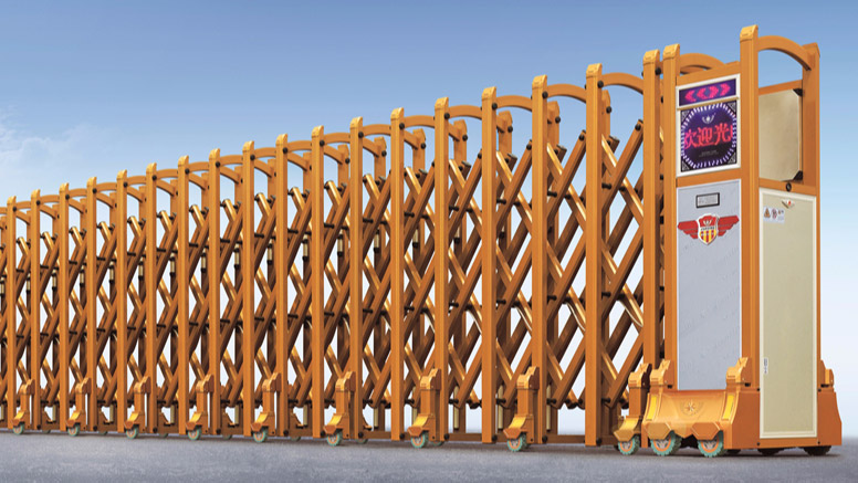 電動(dòng)伸縮門 - 金建星JX-金星500土豪金廠房伸縮門