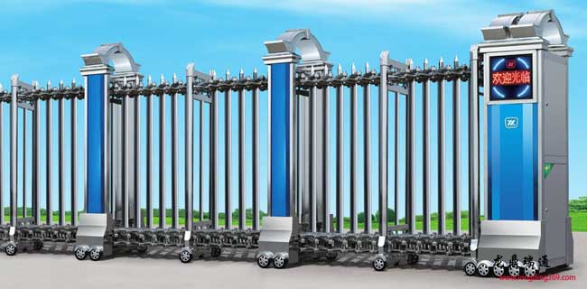 不銹鋼電動(dòng)伸縮門LD-185