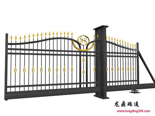 無軌懸浮門歐式黑色款