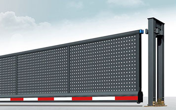 懸浮平移門 - 無軌懸浮門網(wǎng)板沖孔LD-159黑色