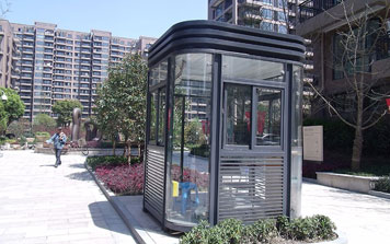 不銹鋼雙向收費亭