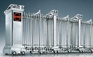 不銹鋼伸縮門(mén) - NB-雄獅