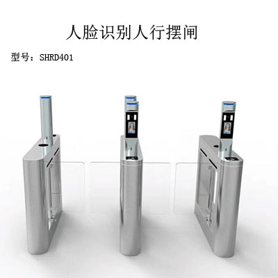 人臉識別人行擺閘