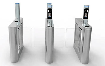 人臉識(shí)別人行擺閘