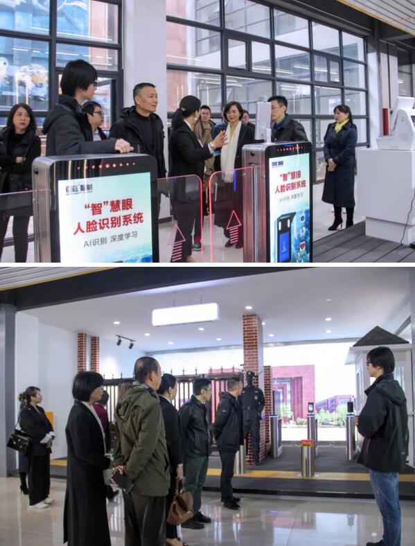 江西省通信學(xué)會領(lǐng)導(dǎo)一行認(rèn)真細(xì)致了解產(chǎn)品的特性、優(yōu)勢及應(yīng)用場景