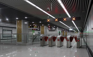 蘇州一號線通道閘案例 - 中出網(wǎng)-智能出入口與停車充電門戶