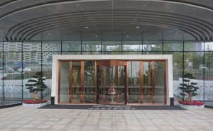 成都龍之夢大酒店旋轉(zhuǎn)門案例