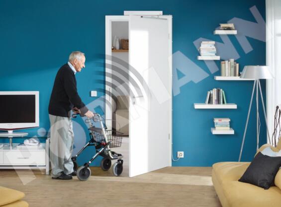 方便老人及行動(dòng)不便群體自動(dòng)開門和關(guān)門