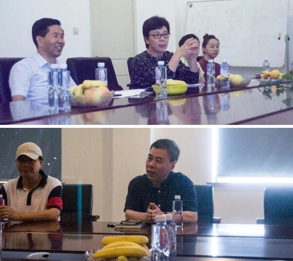 劉主席、何書記對公司歷年來取得的一系列成績表示祝賀和認可