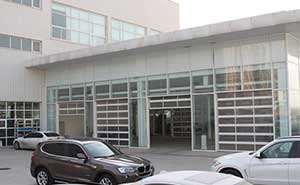 蘭州大眾4S店工業(yè)門(mén)案例 - 中出網(wǎng)-智能出入口與停車(chē)充電門(mén)戶(hù)