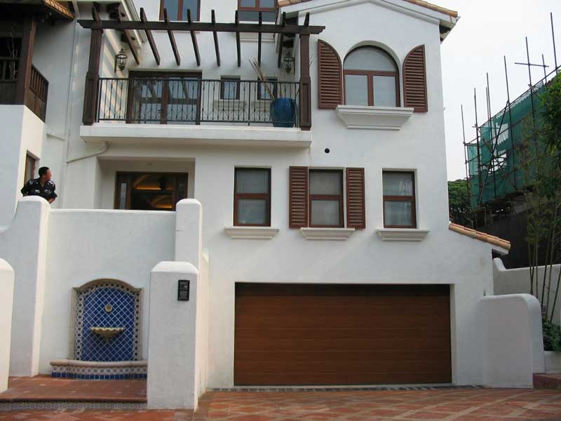 北京復地原墅車庫門案例 - 中出網(wǎng)-智能出入口與停車充電門戶