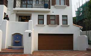 北京復(fù)地原墅車庫(kù)門案例