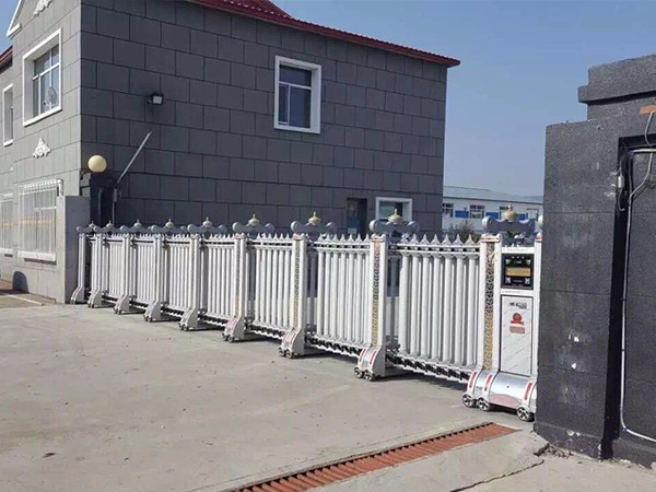 黑龍江寶清縣樺寶農(nóng)副產(chǎn)品責(zé)任有限公司伸縮門工程案例 - 中出網(wǎng)-智能出入口與停車充電門戶