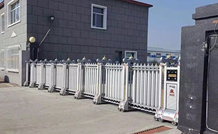 黑龍江寶清縣樺寶農(nóng)副產(chǎn)品責(zé)任有限公司伸縮門工程案例 - 中出網(wǎng)-智能出入口與停車充電門戶