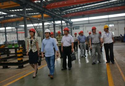 溧陽市副市長曹嵐率市科技局領(lǐng)導(dǎo)一行蒞臨江蘇國強(qiáng)參觀指導(dǎo)