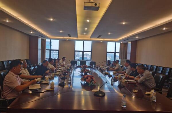 江蘇國強董事長袁國強赴沙鋼開展技術(shù)商務(wù)交流