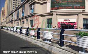 內(nèi)蒙古包頭邊緣花箱護(hù)欄工程 - 中出網(wǎng)-智能出入口與停車充電門戶