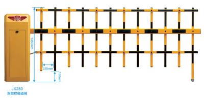 JX280雙層欄柵道閘