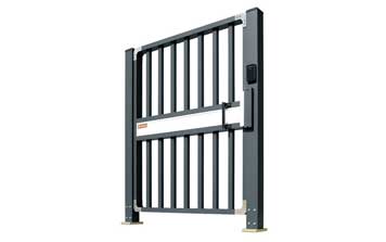 廣告小門 - 鋁合金小門B（深灰色）