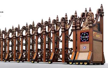 鋁合金伸縮門 - 鋁合金伸縮門-皇家壹號C