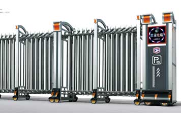 不銹鋼伸縮門 - 不銹鋼伸縮門-精鋼809A(雙立柱)