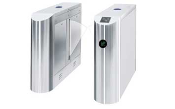 翼閘 - 橋式圓弧翼閘