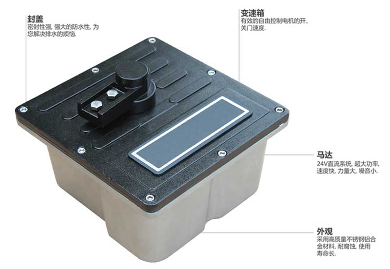 SEAL系列地埋式平開(kāi)門(mén)電機(jī)