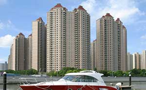 上海仁恒河濱花園自動門案例