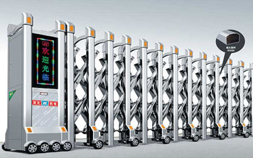 不銹鋼伸縮門 - 中華門15306伸縮門