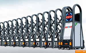 鋁合金伸縮門 - 豪邁17318-A鋁合金伸縮門