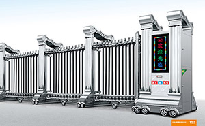 不銹鋼伸縮門 - 歐羅寶盾1589不銹鋼伸縮門