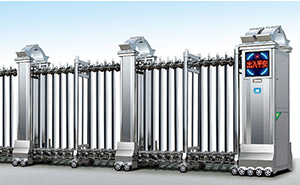 不銹鋼伸縮門 - 歐羅錦龍185-B不銹鋼伸縮門