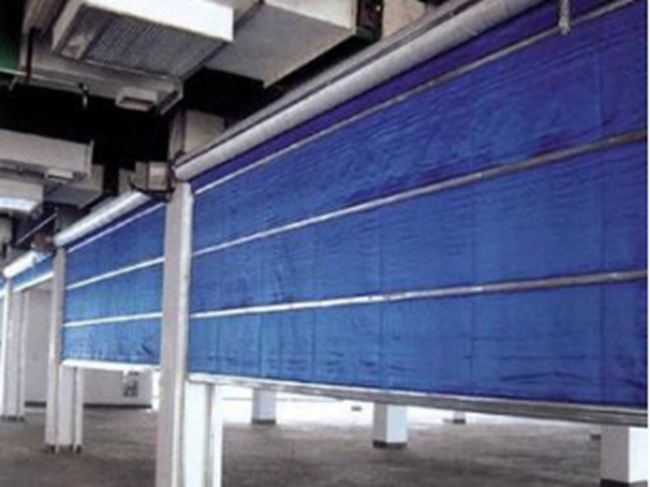 無機布防火卷簾門