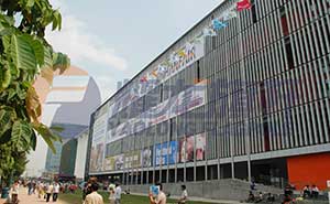 廣州保利世貿(mào)廣場旗桿案例 - 中出網(wǎng)-智能出入口與停車充電門戶