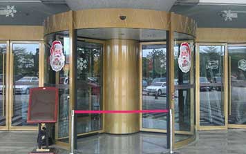 抱柱自動(dòng)旋轉(zhuǎn)門