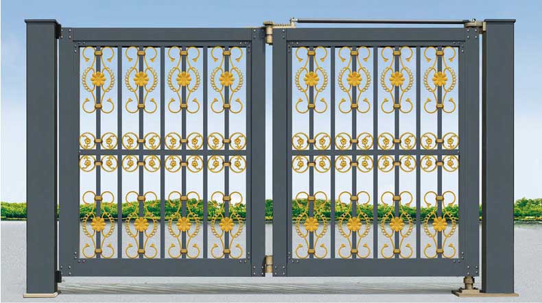 單開(kāi)雙開(kāi)懸航折疊門(mén)A2