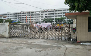 河南濮陽中學(xué)電動(dòng)伸縮門案例