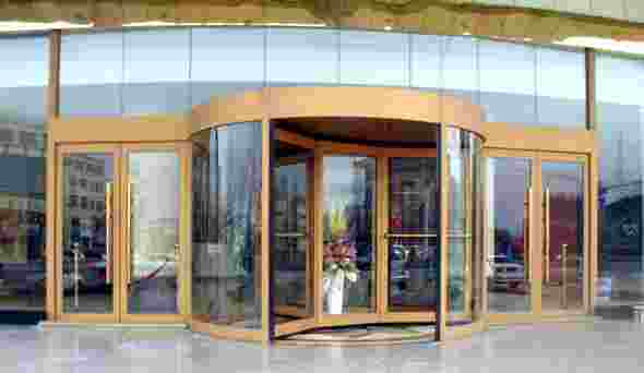 手動旋轉門（氟碳噴涂）