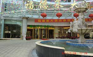 ?？诟５氯R大酒店旋轉(zhuǎn)門案例