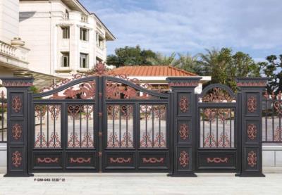 別墅大門豪華鋁藝庭院門F-DM-047