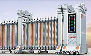 鋁合金伸縮門 - 尊龍A-5鋁合金伸縮門