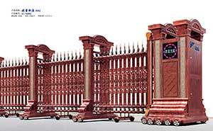 鋁合金伸縮門 - 歐雷斯盾A602鋁合金伸縮門