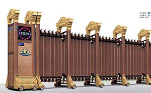 鋁合金伸縮門 - 歐雷斯盾A614鋁合金伸縮門