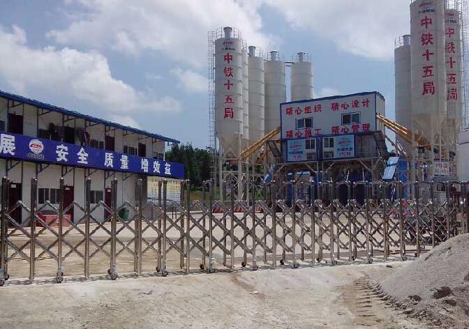 金華中鐵十五局電動門案例 - 中出網(wǎng)-智能出入口與停車充電門戶