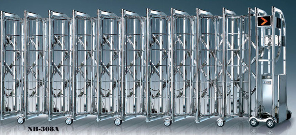 NB-308A不銹鋼伸縮門